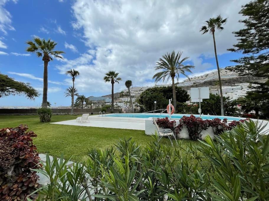 Apartamento Puerto Rico - Primera Linea De Playa Mogán Екстериор снимка