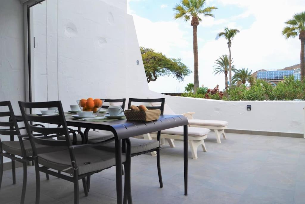 Apartamento Puerto Rico - Primera Linea De Playa Mogán Екстериор снимка
